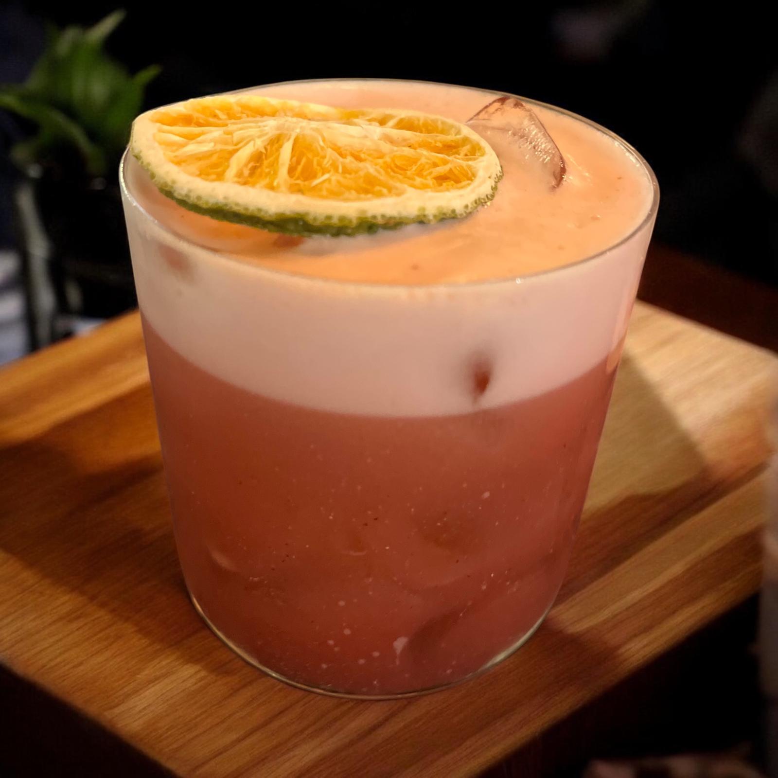 A bartender preparing a drink