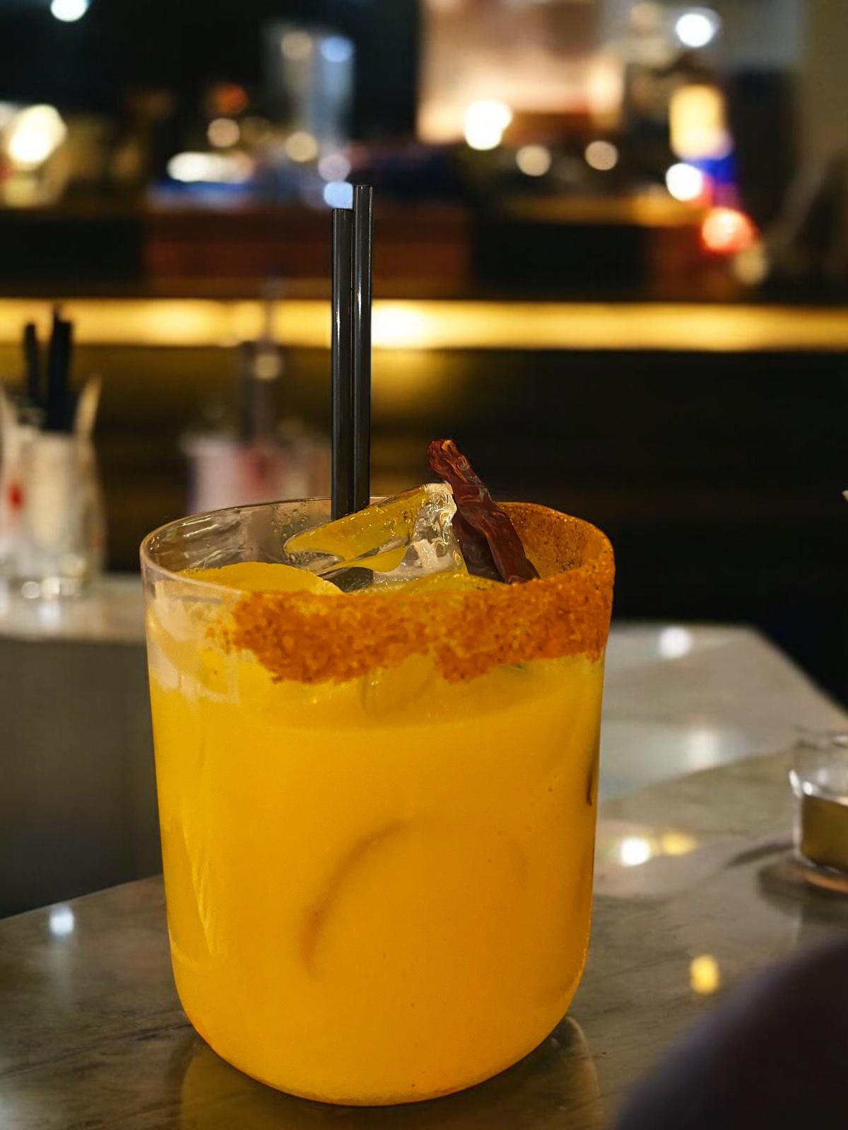 A shot of the bar's interior